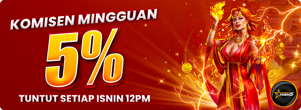 Komisen Mingguan 5%