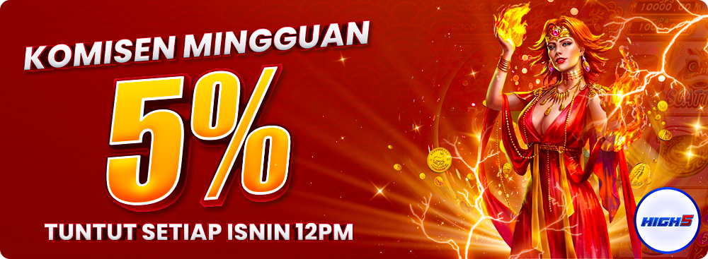 Komisen Mingguan 5%