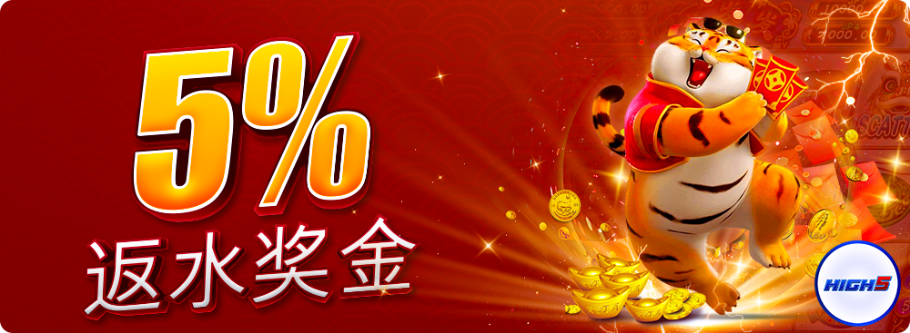 5%返水奖金