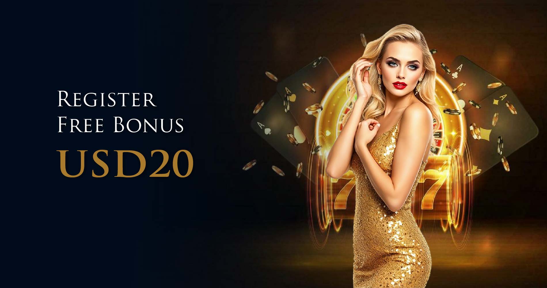 REGISTER FREE BONUS USD20