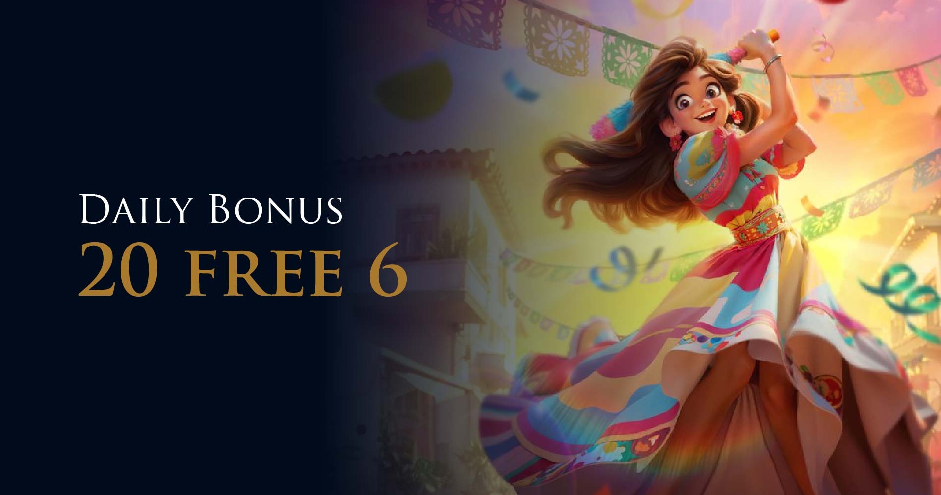 Daily Bonus 20 FREE 6
