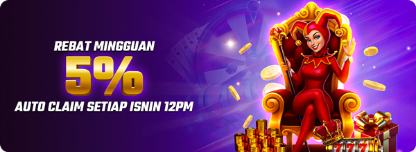 Rebat Mingguan 5%