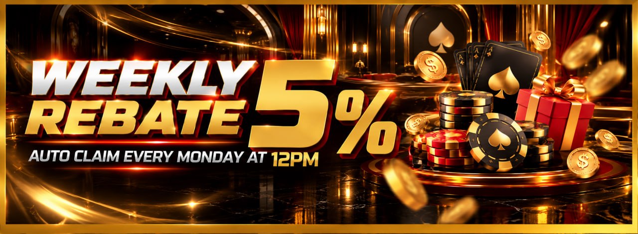 Weekly Rebate 5%