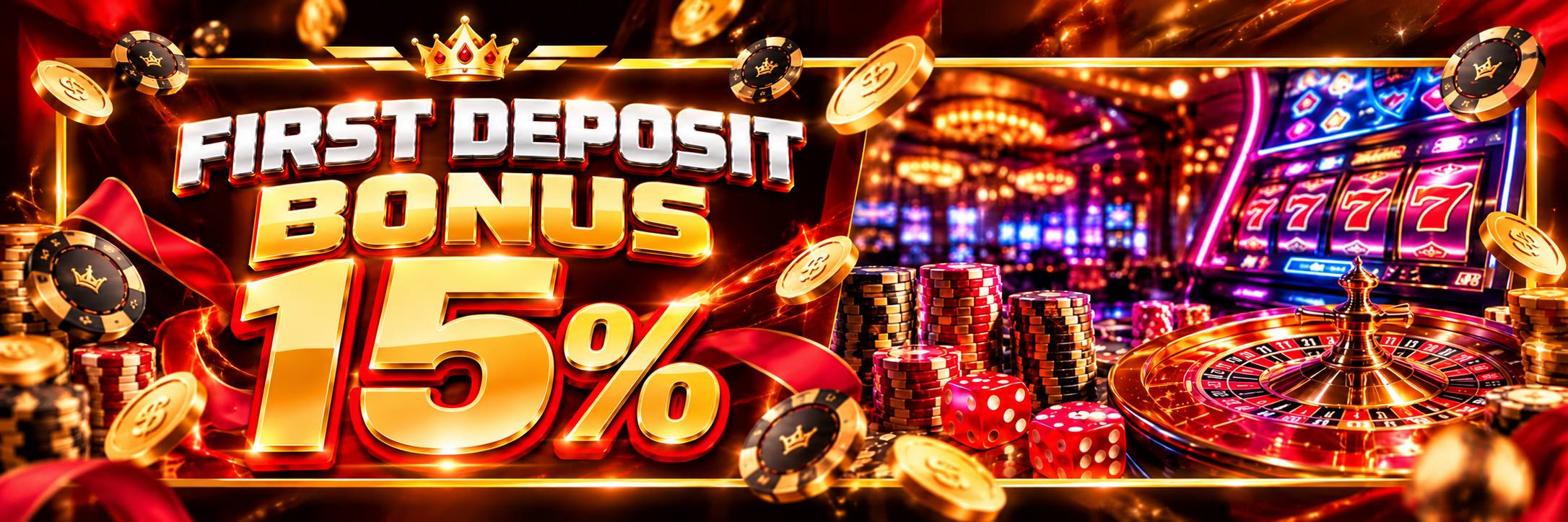 FIRSR DEPSOIT BONUS 15%