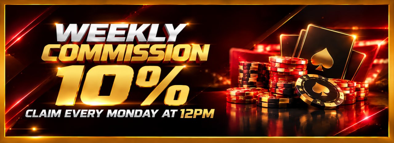 10% WEEKLY COMMISSION