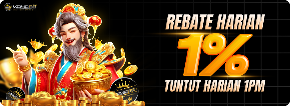 1% REBAT TANPA HAD *TERIMA HARIAN